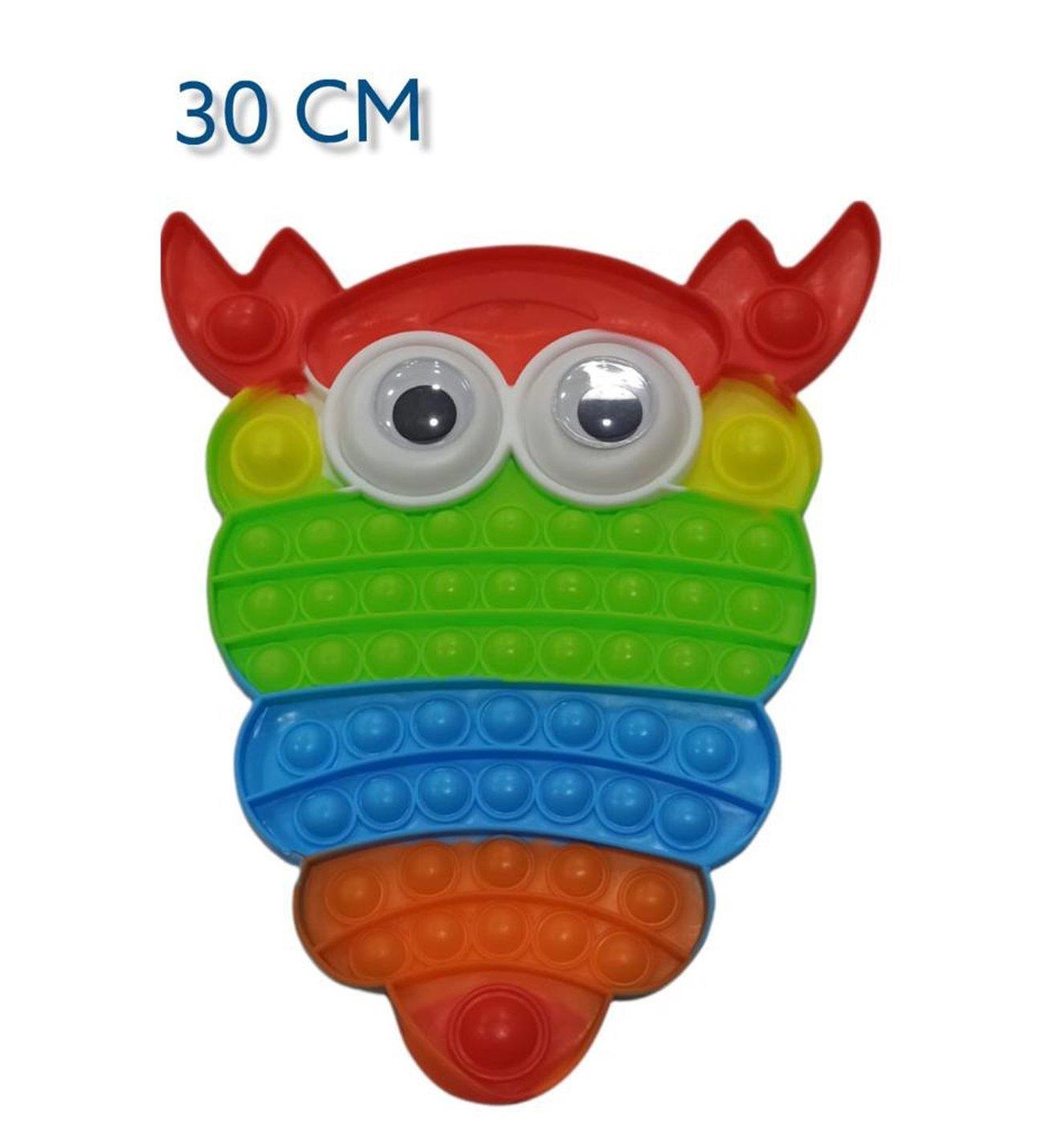 İbis Yengeç Şekilli Oynar Gözlü Pop It 30 Cmİbis Yengeç Şekilli Oynar Gözlü Pop It 30 Cm - Kirtasiyem.netOyuncaklar
