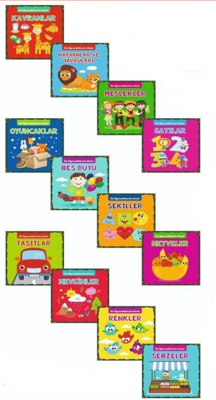 İlk Öğrendiklerim Dizisi-12 Kitapİlk Öğrendiklerim Dizisi-12 Kitap - Kirtasiyem.netHikaye Kitabı Setleri
