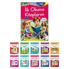 İlk Okuma Kitaplarım (10 Kitap) Renk Renk Heceli /BicırıkHikaye Kitabı Setleri
