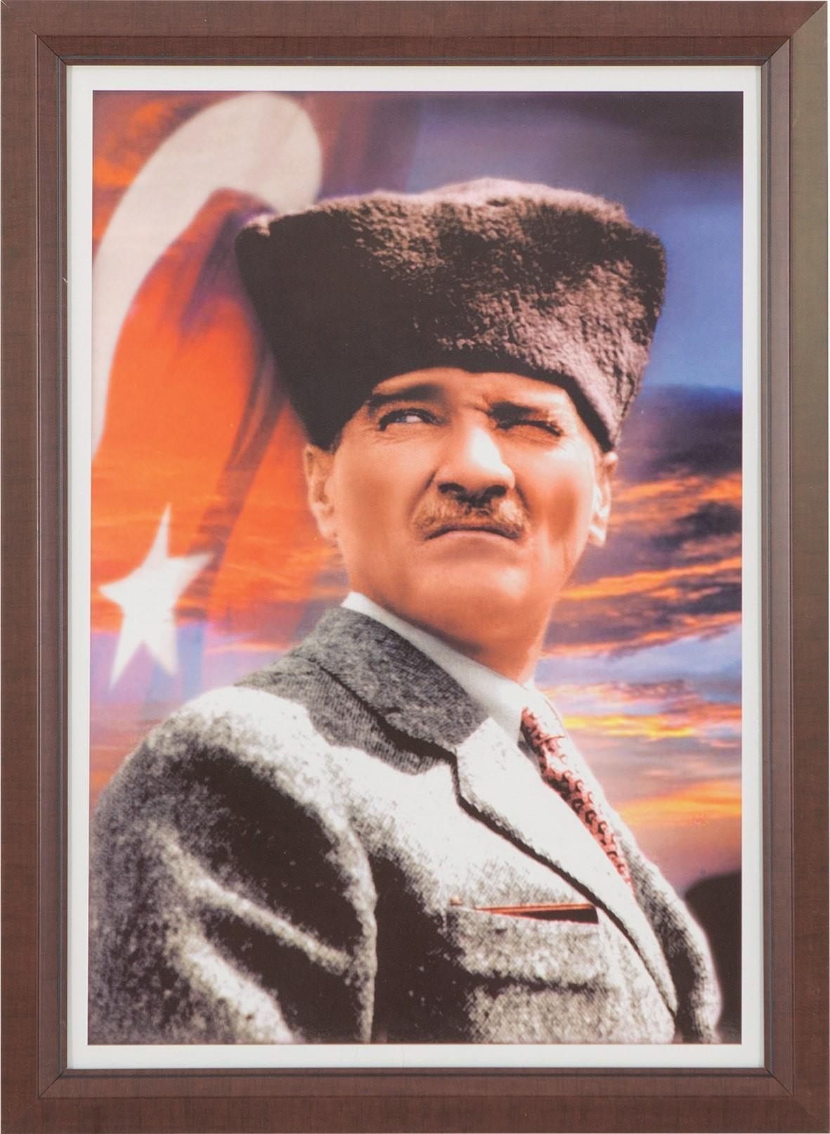 İnter Atatürk Portresi Lamine Çerçeve Duvara Monte 35*50İnter Atatürk Portresi Lamine Çerçeve Duvara Monte 35*50 - Kirtasiyem NetAtatürk Posterleri