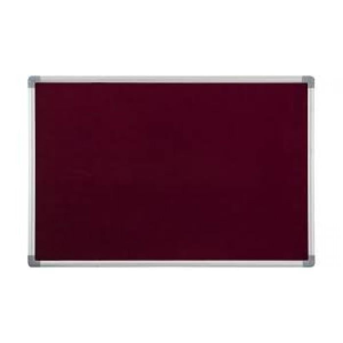 İnter Çuhalı Pano Alüminyum Çerçeve Duvara Monte Bordo 60*90 İnter Çuhalı Pano Alüminyum Çerçeve Duvara Monte Bordo 60*90  - Kirtasiyem NetKumaş Panolar