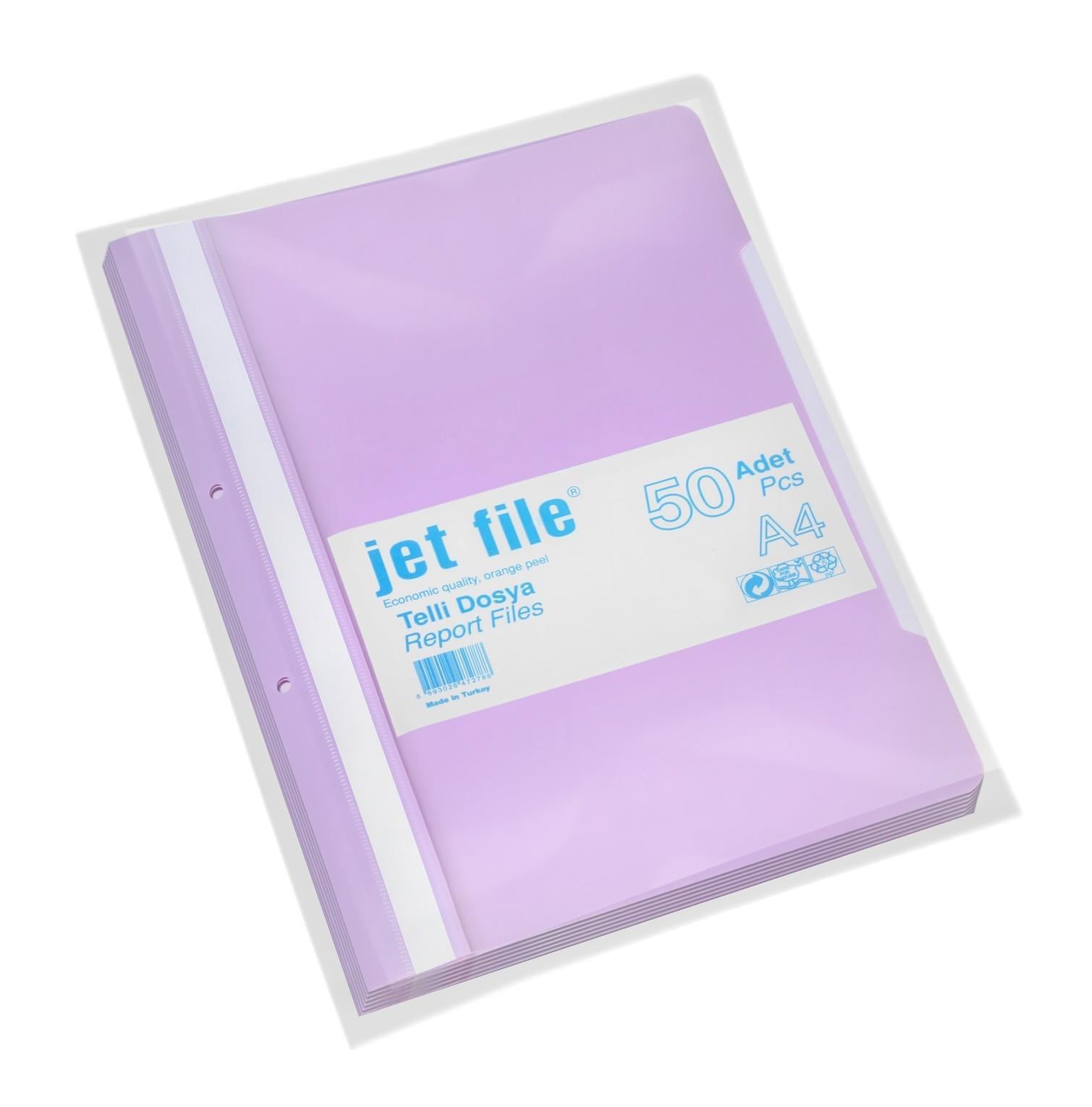 Jet File Telli Dosya Pp A4 LilaJet File Telli Dosya Pp A4 Lila - Kirtasiyem.netTelli Dosyalar
