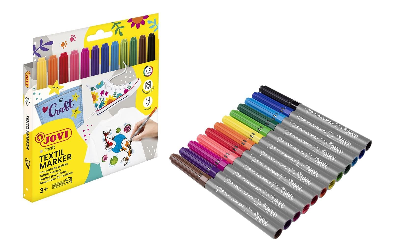 Jovı 1410 Decor Tekstil Kalemi 12 RenkJovı 1410 Decor Tekstil Kalemi 12 Renk - Kirtasiyem.netDiğer Ciltleme Malzemeleri