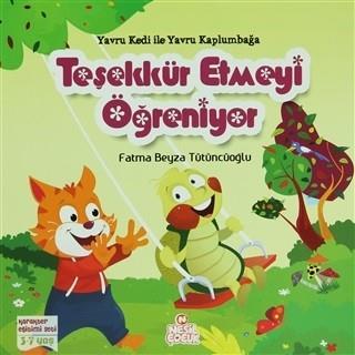 Karakter Eğitim Seti: Yavru Kedi İle Yavru Kaplumbağa Teşekkür Etmeyi ÖğreniyorKarakter Eğitim Seti: Yavru Kedi İle Yavru Kaplumbağa Teşekkür Etmeyi Öğreniyor - Kirtasiyem.netHikaye Kitapları