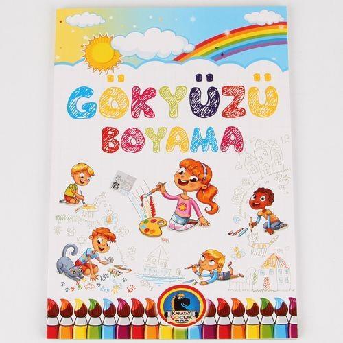 Karatay Boyama Kitabı Gökyüzü Örnekli Renkli 128 SfKaratay Boyama Kitabı Gökyüzü Örnekli Renkli 128 Sf - Kirtasiyem.netBoyama Kitapları
