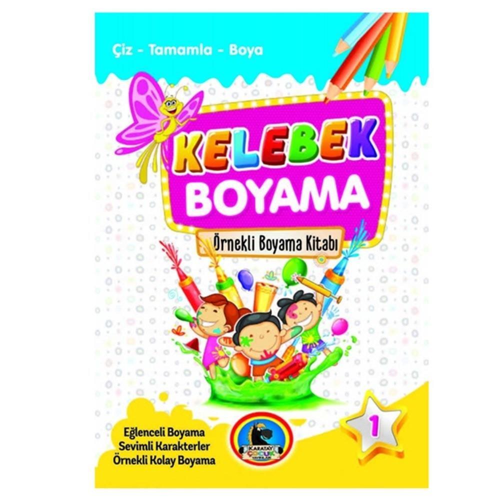 Karatay Boyama Kitabı Kelebek Örnekli Renkli 32 SayfaKaratay Boyama Kitabı Kelebek Örnekli Renkli 32 Sayfa - Kirtasiyem.netBoyama Kitapları