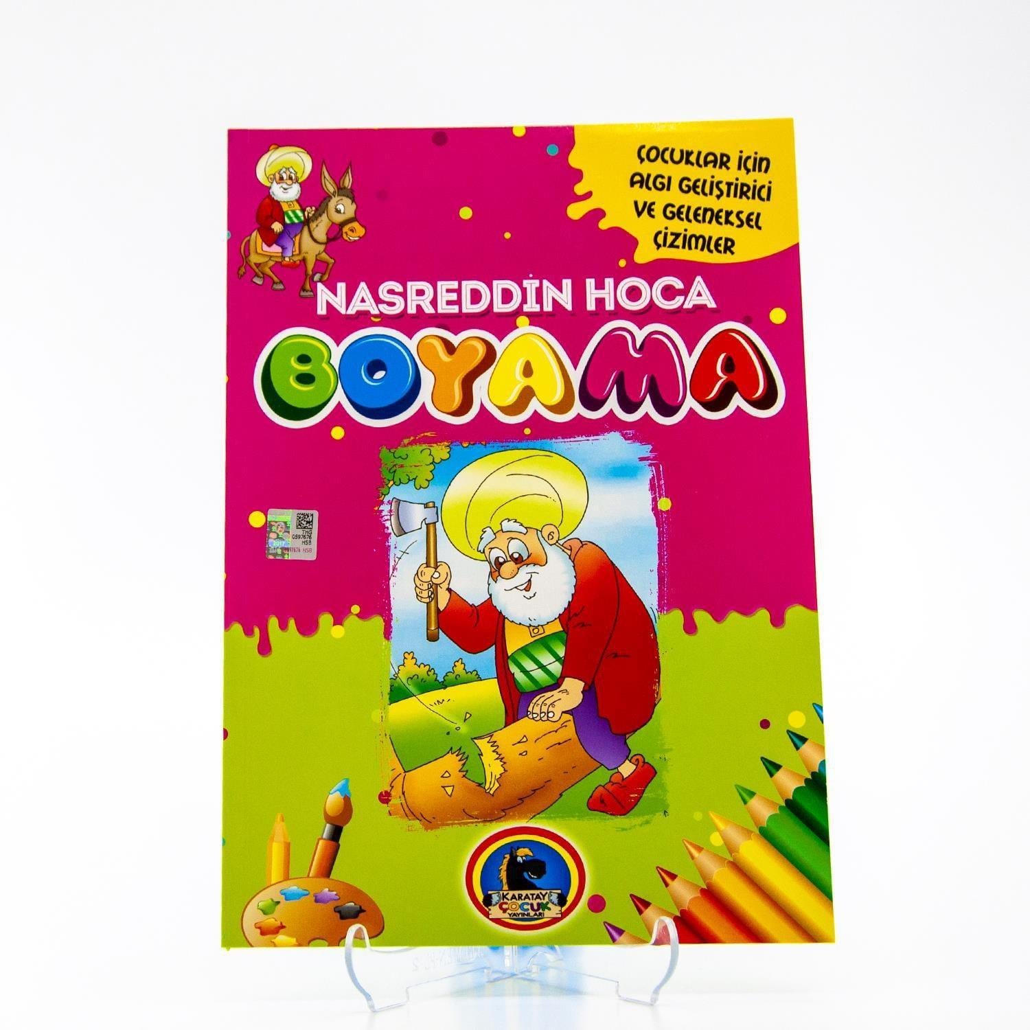 Karatay Boyama Kitabı Nasreddin Hoca Renkli 16 Sayfa (1 adet)Karatay Boyama Kitabı Nasreddin Hoca Renkli 16 Sayfa - Kirtasiyem.netBoyama Kitapları
