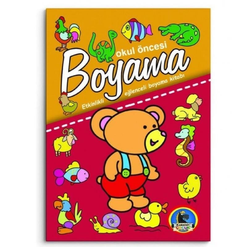 Karatay Boyama Kitabı Okul Öncesi Dev Boy Karatay Boyama Kitabı Okul Öncesi Dev Boy  - Kirtasiyem.netBoyama Kitapları
