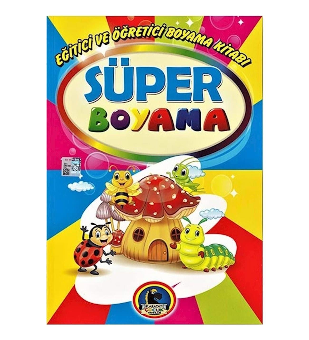 Karatay Boyama Kitabı Süper 128 SayfaKaratay Boyama Kitabı Süper 128 Sayfa - Kirtasiyem.netBoyama Kitapları
