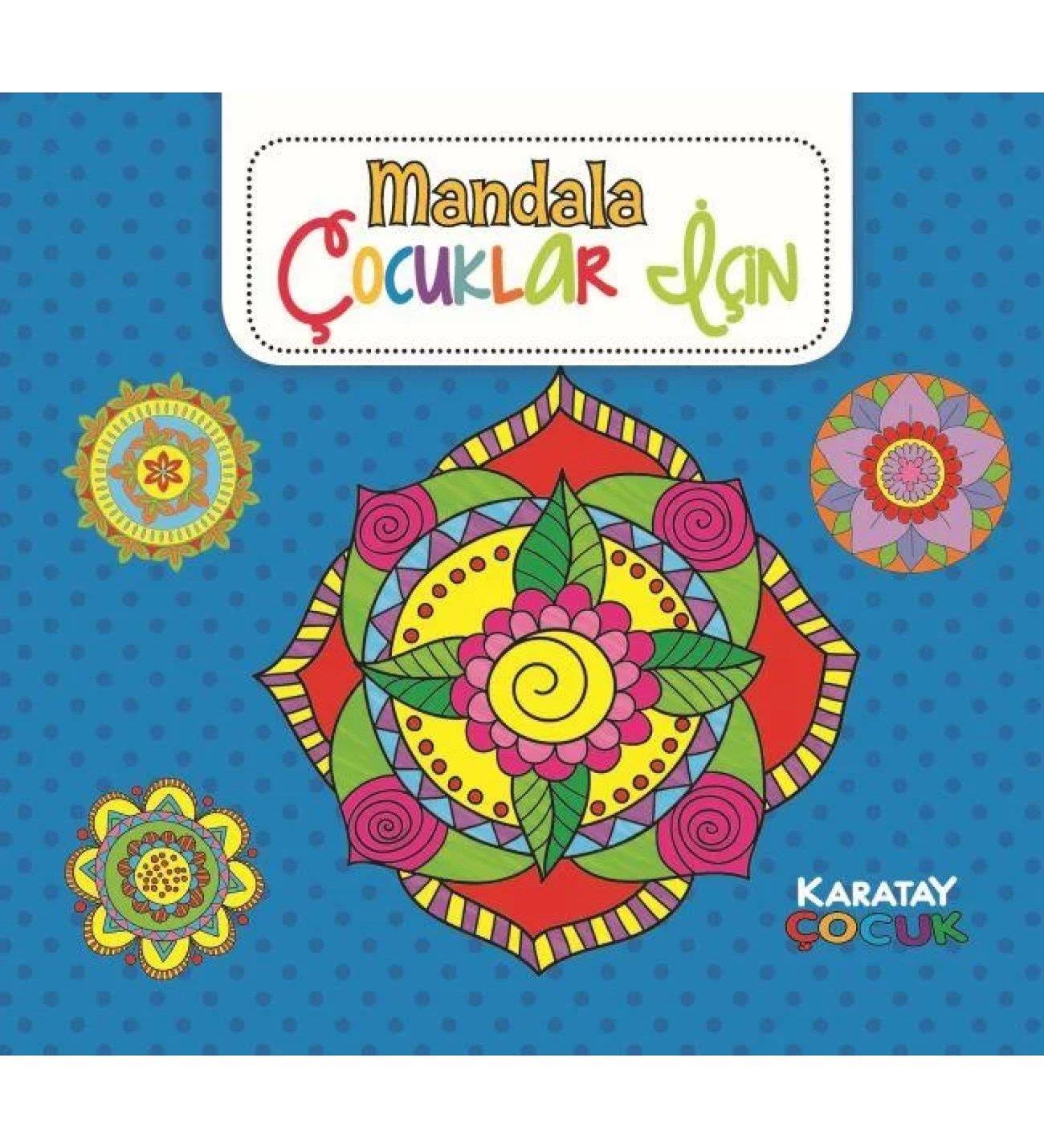 Karatay Çocuklar için Mandala MaviKaratay Çocuklar için Mandala Mavi - Kirtasiyem.netBoyama Kitapları