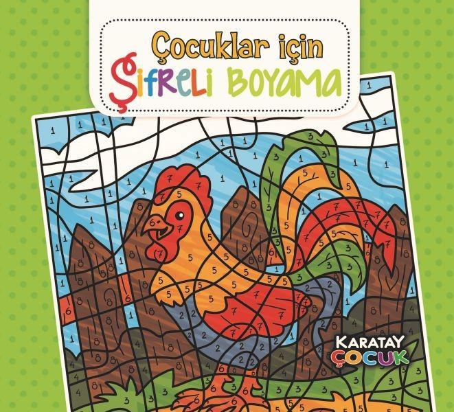 Karatay Çocuklar için Şifreli Mandala Karatay Çocuklar için Şifreli Mandala  - Kirtasiyem.netBoyama Kitapları