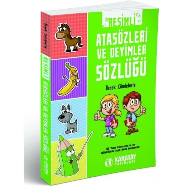 Karatay Resimli Atasözleri Ve Deyimler Sözlüğü Karton Kapak Karatay Resimli Atasözleri Ve Deyimler Sözlüğü Karton Kapak  - Kirtasiyem.netAtasözleri Ve Deyimler Sözlüğü