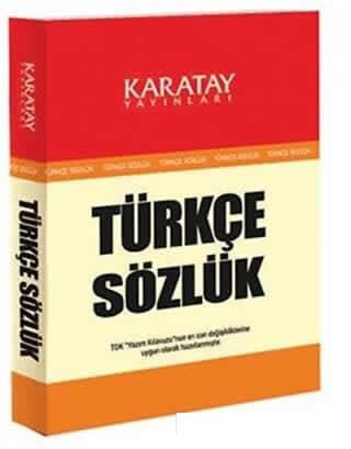 Karatay Türkçe Sözlük 1.Hm. Krt.KapakKaratay Türkçe Sözlük 1.Hm. Krt.Kapak - Kirtasiyem.netTürkçe Sözlük