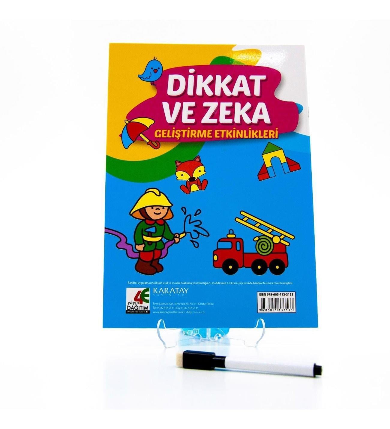 Karatay Yaz-Sil Dikkat ve Zeka Geliştirme Etkinlikleri YeniKaratay Yaz-Sil Dikkat ve Zeka Geliştirme Etkinlikleri Yeni - Kirtasiyem.netAktivite Kitapları