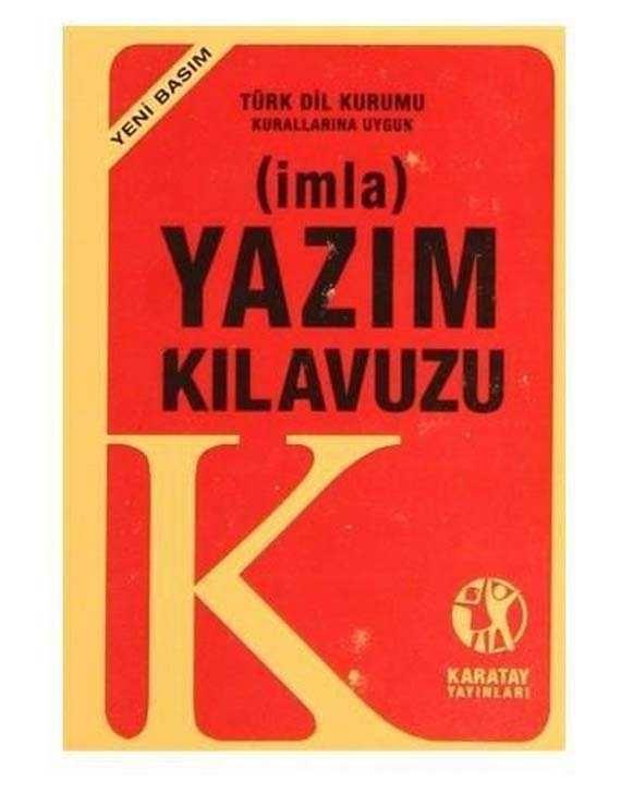 Karatay Yazım Klavuzu 1.Hm Pls Kapak-SarıKaratay Yazım Klavuzu 1.Hm Pls Kapak-Sarı - Kirtasiyem.netİmla Kılavuzu