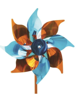 Kardeşler 18 Cm Çap 8 Kanatlı Hologramlı Pls Rüzgar Gülü (Dökme)Diğer Oyuncak Ürünleri