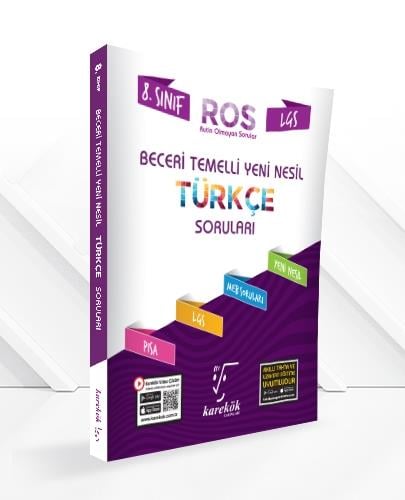 Karekök 8. Sınıf Beceri Temelli Yeni Nesil Türkçe SorularıKarekök 8. Sınıf Beceri Temelli Yeni Nesil Türkçe Soruları - Kirtasiyem.net8.Sınıf