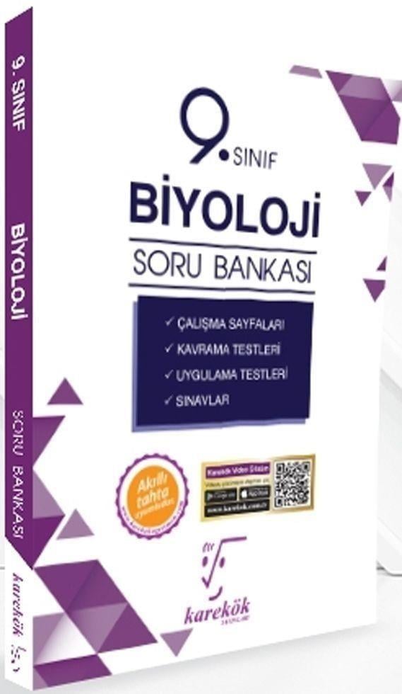 Karekök 9. Sınıf Biyoloji Soru Bankası Karekök 9. Sınıf Biyoloji Soru Bankası  - Kirtasiyem.net9.Sınıf