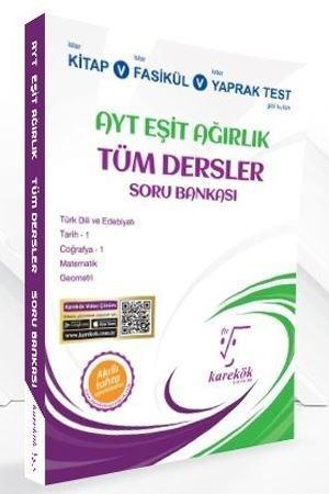 Karekök Ayt Eşit Ağırlık Tüm Dersler Soru BankasıKarekök Ayt Eşit Ağırlık Tüm Dersler Soru Bankası - Kirtasiyem.netAYT