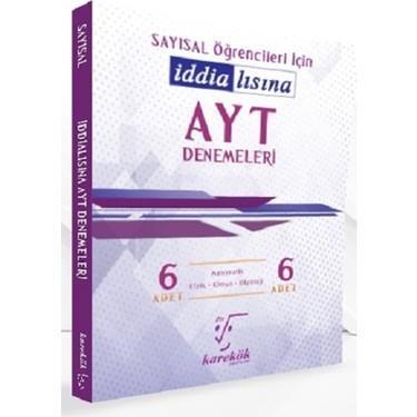 Karekök İddialısına Ayt Sayısal Denemeleri 2.OturumKarekök İddialısına Ayt Sayısal Denemeleri 2.Oturum - Kirtasiyem.netAYT