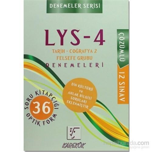 Karekök Lys-4 Sosyal Denemeleri (Tarih-Coğrafya)Karekök Lys-4 Sosyal Denemeleri (Tarih-Coğrafya) - Kirtasiyem.netHazırlık Kitapları