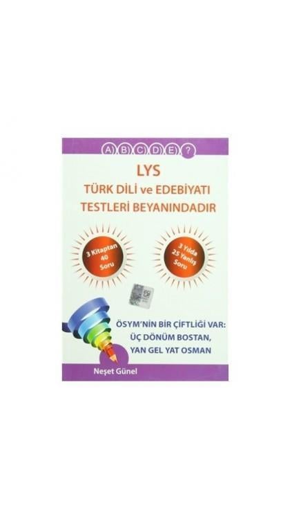 Karekök Lys Türk Dili Edebiyatı TestlleriKarekök Lys Türk Dili Edebiyatı Testlleri - Kirtasiyem.netHazırlık Kitapları