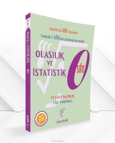 Karekök Olasılık Ve İstatistik Sıfır Karekök Olasılık Ve İstatistik Sıfır  - Kirtasiyem.netHazırlık Kitapları