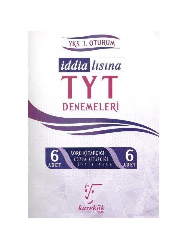 Karekök TYT İddialısına 6 Adet DenemeKarekök TYT İddialısına 6 Adet Deneme - Kirtasiyem.netTYT