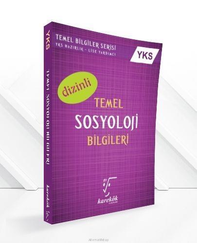 Karekök Yks Temel Sosyoloji BilgileriKarekök Yks Temel Sosyoloji Bilgileri - Kirtasiyem.netHazırlık Kitapları