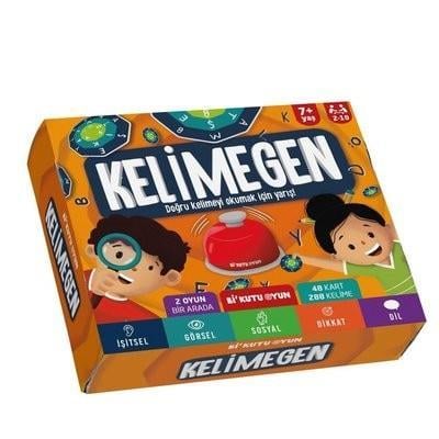 Kelimegen - Geliştirilmiş Kelime OyunuKelimegen - Geliştirilmiş Kelime Oyunu - Kirtasiyem.netOkul Çağı 6-10 Yaş 