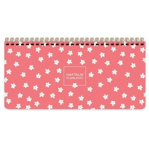 Keskin 13X27 Spiralli Planner - Minik PapatyaKeskin 13X27 Spiralli Planner - Minik Papatya - Kirtasiyem.netAjandalar