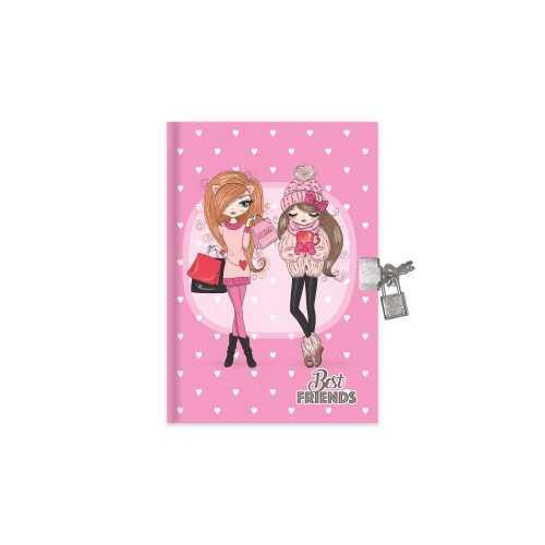 Keskin 14X20 80 Yp.Best Friends Kilitli  Hatıra DefteriKeskin 14X20 80 Yp.Best Friends Kilitli  Hatıra Defteri - Kirtasiyem.netHatıra Defterleri