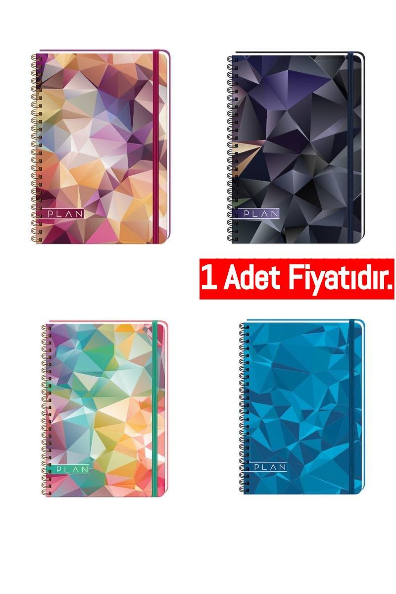 Keskin 17X24 100 Yp.Çiz.Spr.Sert Kap.Plan Crystal Def. (1 Adet)Keskin 17X24 100 Yp.Çiz.Spr.Sert Kap.Plan Crystal Def. - Kirtasiyem.netSpiralli Sert Kapak Defterler