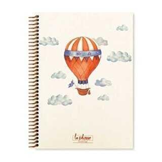 Keskin 17X24 80 Yp.Çiz.Spr.Sert Kap.La Plume Balloons DefterKeskin 17X24 80 Yp.Çiz.Spr.Sert Kap.La Plume Balloons Defter - Kirtasiyem.netSpiralli Sert Kapak Defterler