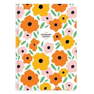 Keskin 17X24 Ciltli Akademik Ajanda - RengarenkKeskin 17X24 Ciltli Akademik Ajanda - Rengarenk - Kirtasiyem.netAjandalar