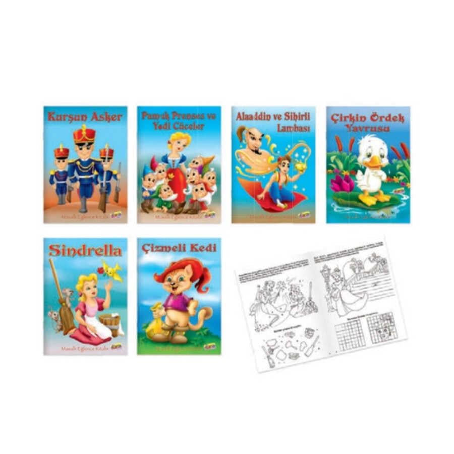 Keskin 20X28 4 Yp.Masallı Eğlenceli Boyama Kit.KarışıkKeskin 20X28 4 Yp.Masallı Eğlenceli Boyama Kit.Karışık - Kirtasiyem.netBoyama Kitapları