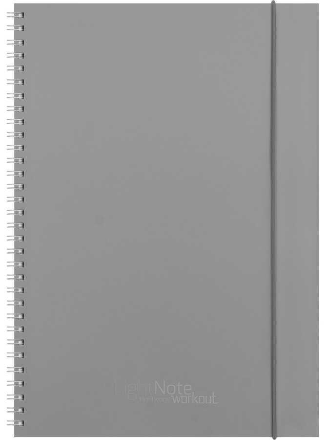 Keskin 20X28 80-1 Yp.Kar.PP Kp.Spr. Lightnote Workout DefterKeskin 20X28 80-1 Yp.Kar.PP Kp.Spr. Lightnote Workout Defter - Kirtasiyem.netSpiralli Plastik Kapak Defterler