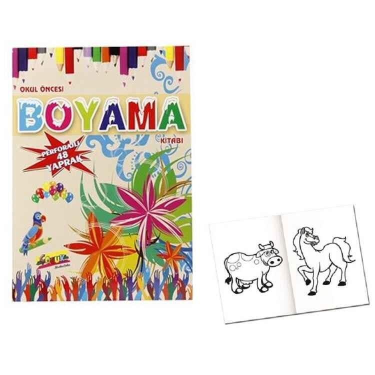 Keskin 24X34 48 Yp.Ciltli Okul Öncesi Boyama Kit.Keskin 24X34 48 Yp.Ciltli Okul Öncesi Boyama Kit. - Kirtasiyem.netBoyama Kitapları