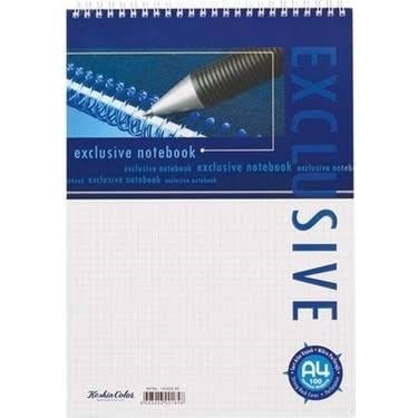 Keskin A4 60-1 Exclusive Spralli Bloknot  (1 Adet)Spiralli Bloknotlar