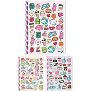 Keskin A4 80 Yp.Kar. PP Kp.Spr.Sweet Fun DefterKeskin A4 80 Yp.Kar. PP Kp.Spr.Sweet Fun Defter - Kirtasiyem.netPlastik Kapak Defterler