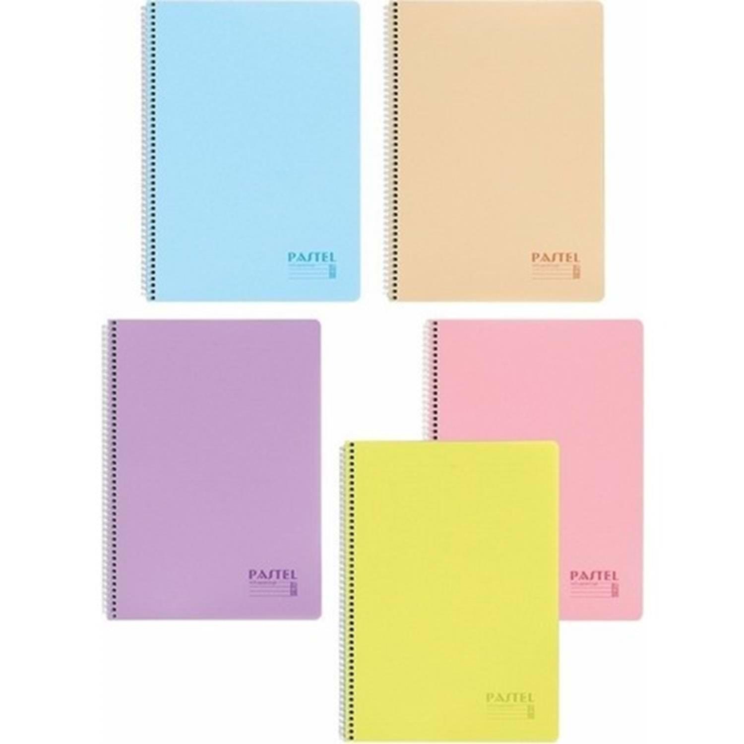 Keskin A4 96 Yp.Çiz. PP Kp.Spiralli Pastel Show DefterKeskin A4 96 Yp.Çiz. PP Kp.Spiralli Pastel Show Defter - Kirtasiyem.netSpiralli Plastik Kapak Defterler