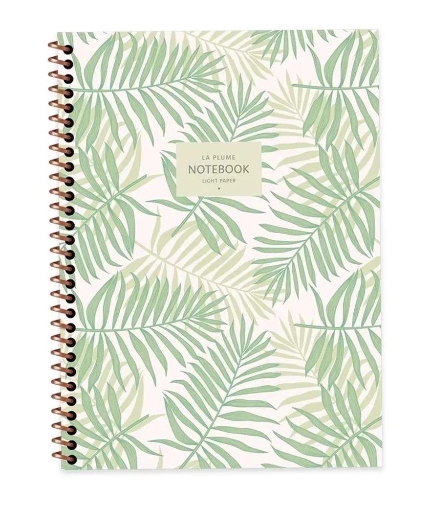 Keskin A6 50 Yp.Çiz.Karton Kp.Spr.La Plume Leaves DefterKeskin A6 50 Yp.Çiz.Karton Kp.Spr.La Plume Leaves Defter - Kirtasiyem.netSpiralli Karton Kapak Defterler