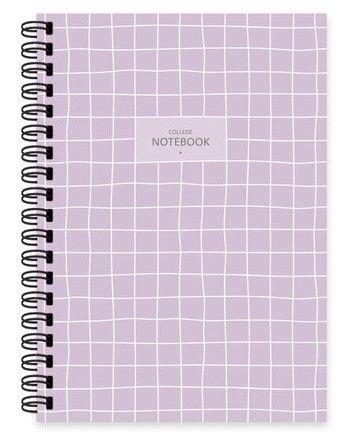 Keskin A6 80 Yp.Çiz Kar.Kap.Spr.Defter - LilaKeskin A6 80 Yp.Çiz Kar.Kap.Spr.Defter - Lila - Kirtasiyem.netSpiralli Karton Kapak Defterler