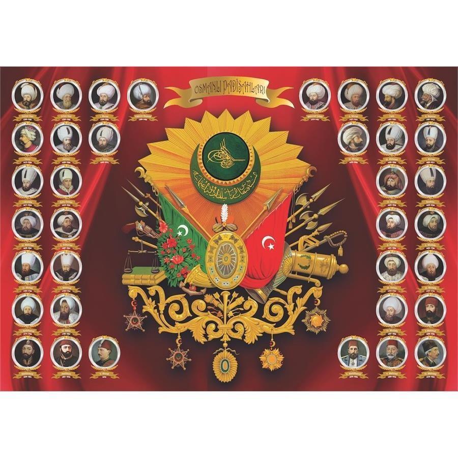 Keskin Color 68*48 Yapboz Osmanlı Arma Padişah 1000 Li Keskin Color 68*48 Yapboz Osmanlı Arma Padişah 1000 Li  - Kirtasiyem.netYapbozlar