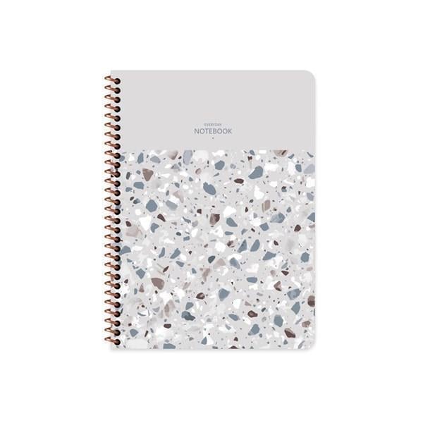 Keskin Color A4 80-0 Yp.Çiz. PP Kp.Spiralli Terazzo DefterKeskin Color A4 80-0 Yp.Çiz. PP Kp.Spiralli Terazzo Defter - Kirtasiyem.netSpiralli Plastik Kapak Defterler