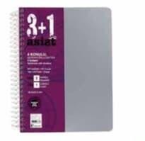 Keskin Color Asist 3+1 Ayraçlı Plastik Kapak Defter 17*24 160 YaprakKeskin Color Asist 3+1 Ayraçlı Plastik Kapak Defter 17*24 160 Yaprak - Kirtasiyem.netSeperatörlü ( Ayraçlı ) Defterler