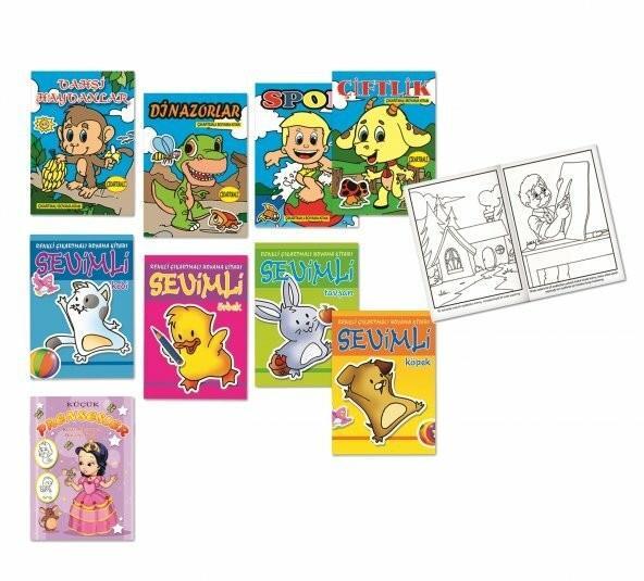 Keskin Color Çıkartmalı Boyama Kitabı Karışık 20*28 8 YaprakKeskin Color Çıkartmalı Boyama Kitabı Karışık 20*28 8 Yaprak - Kirtasiyem.netBoyama Kitapları