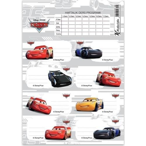 Keskin Color Ders Progamlı Etiket Cars 20 LiKeskin Color Ders Progamlı Etiket Cars 20 Li - Kirtasiyem.netEtiketler