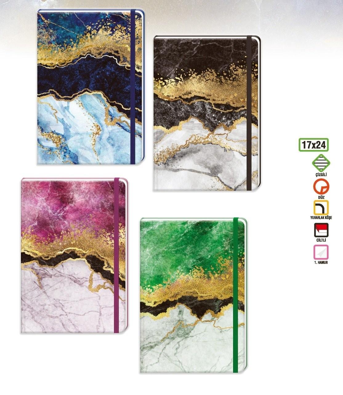 Keskin Color Düz Ciltli Lastikli Defter Marble Gold 17*24 96 YaprakKeskin Color Düz Ciltli Lastikli Defter Marble Gold 17*24 96 Yaprak - Kirtasiyem.netModelist Defterler