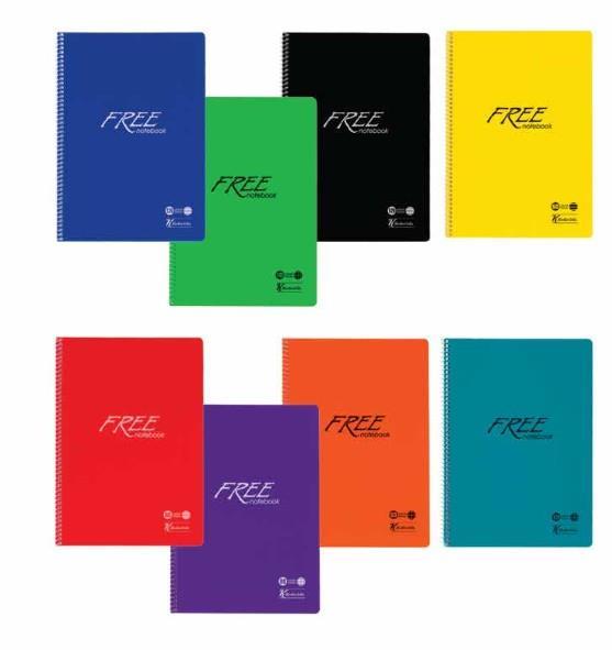 Keskin Color Free Office Yan Spiralli Bloknot A6 80 Yaprak Düz Keskin Color Free Office Yan Spiralli Bloknot A6 80 Yaprak Düz  - Kirtasiyem.netSpiralli Bloknotlar